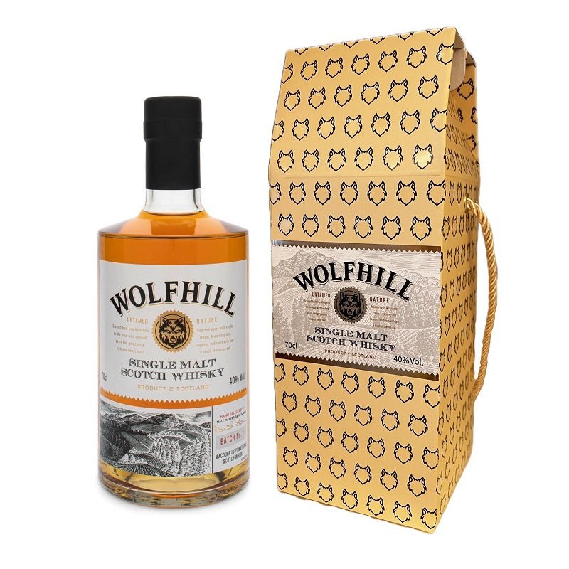 WOLFHILL Single Malt Scotch Whisky 未開封 狼谷單一麥芽蘇格蘭威士忌Wolfhill Single Malt Scotch Whisky – Open
