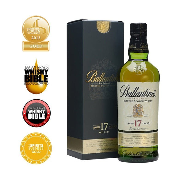 Ballantine’s 17 Years Old Blended Scotch Whisky - Open Bottle