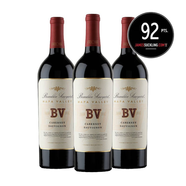 Beaulieu Vineyard Napa Valley Cabernet Sauvignon 2014 (3-Bottle Set) - Open Bottle