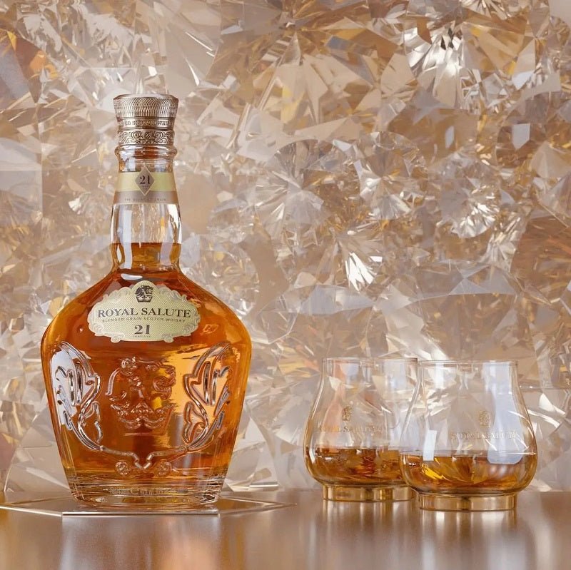 Chivas Regal Royal Salute 21 Years Old Blended Grain Scotch Whisky [King’s Diamond] - Open Bottle