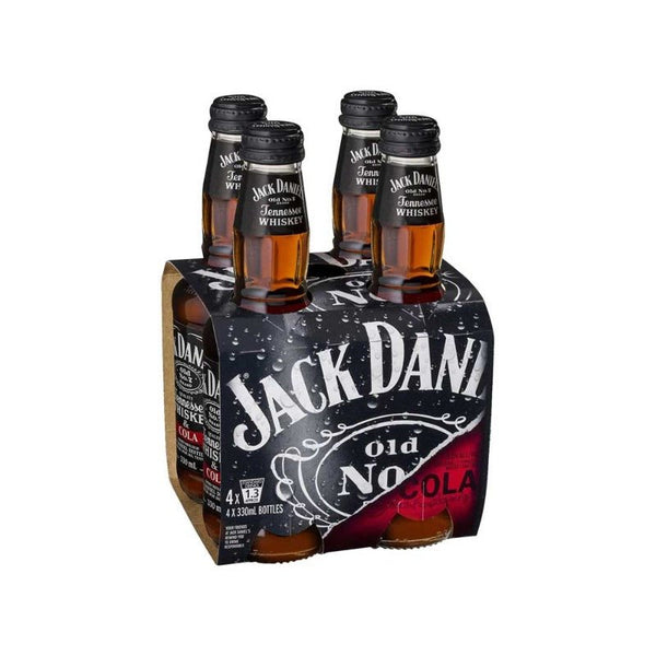 Jack Daniel’s Whisky & Cola (4-Bottle Pack) - Open Bottle