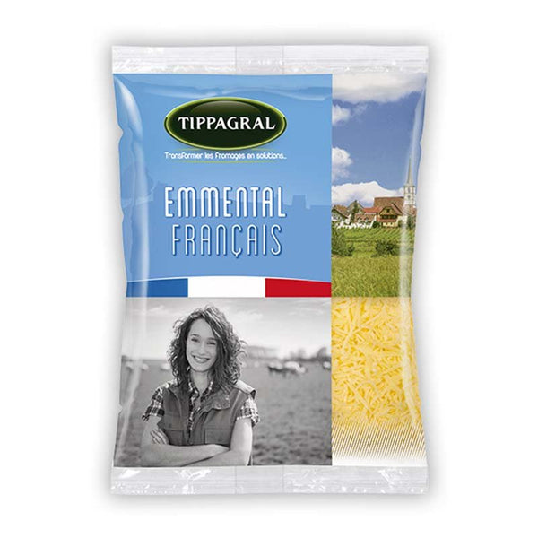 Tippagral Emmental Français Cheese - Open Bottle