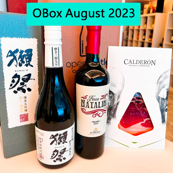 August 2023's Obox - Open Bottle
