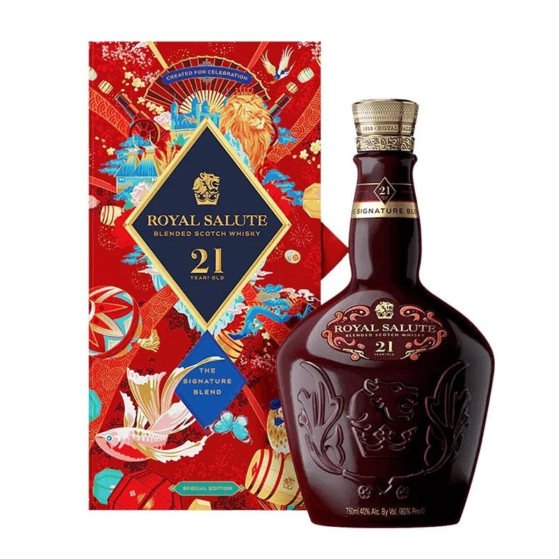 Chivas Regal Royal Salute 21 Years Old Blended Scotch Whisky - The