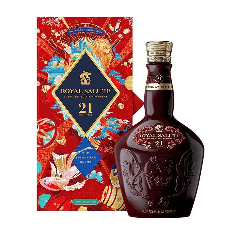 Chivas Regal Royal Salute 21 Years Old Blended Scotch Whisky - The Signature Blend (CNY Edition)