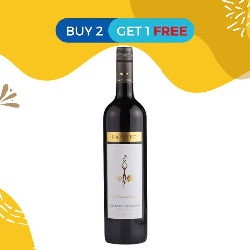 BUY 2 GET 1 FREE: Gapsted Ballerina Canopy Cabernet Sauvignon 2019 - Open Bottle