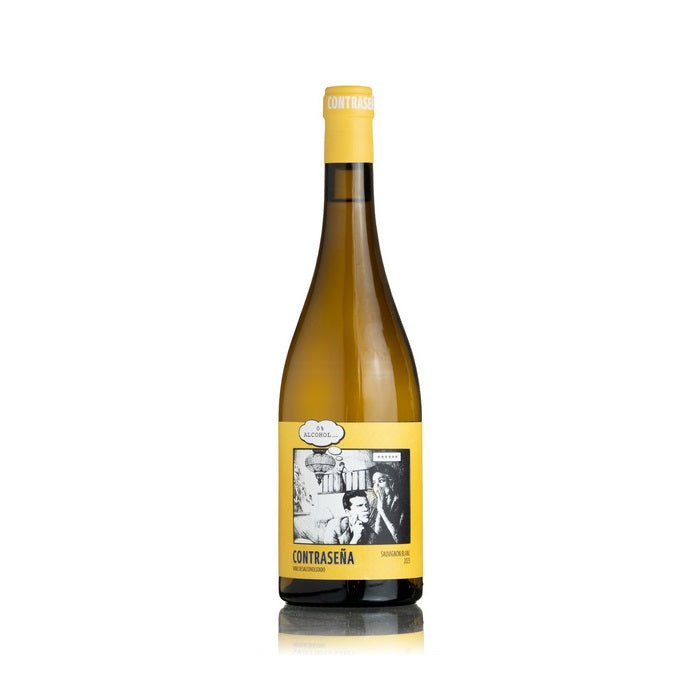 Contrasena Alcohol Free 0% Sauvignon Blanc 2022 - Open Bottle