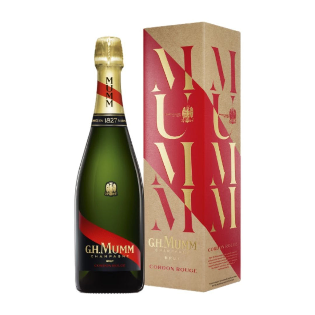 G. H. Mumm Cordon Rouge Brut NV – Open Bottle