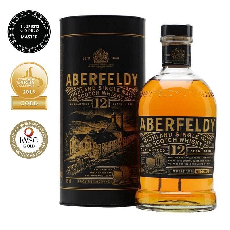 Aberfeldy 12 Years Old Single Malt Scotch Whisky