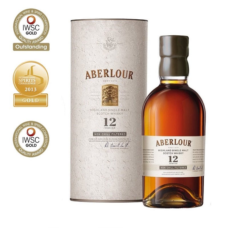 Aberlour 12 Years Old Non Chill-Filtered Single Malt Scotch Whisky