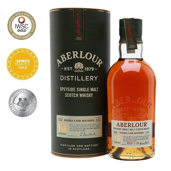 Aberlour 16 Years Old Double Cask Matured Single Malt Scotch Whisky - Open Bottle