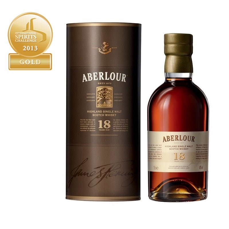 Aberlour 18 Years Old Double Sherry Cask Finish Single Malt Scotch Whisky