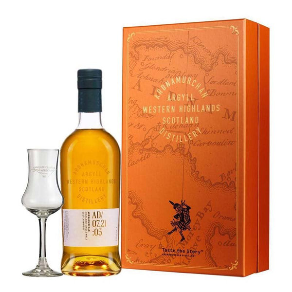 Ardnamurchan AD/07.21:05 Single Malt Scotch Whisky Year of Tiger Limited Version - Open Bottle