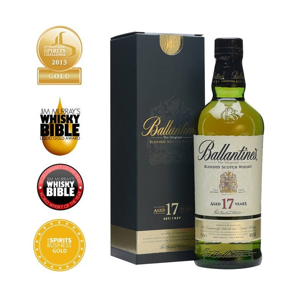 Ballantine's 17 Years Old Blended Scotch Whisky – Open Bottle