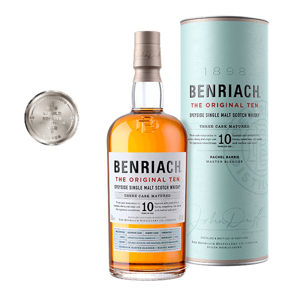 Benriach The Original Ten Single Malt Whisky - Open Bottle