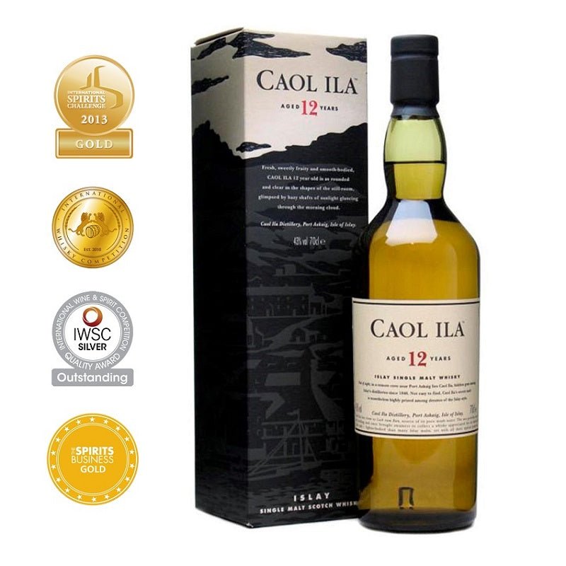 Caol Ila 12 Years Old Single Malt Scotch Whisky - Open Bottle