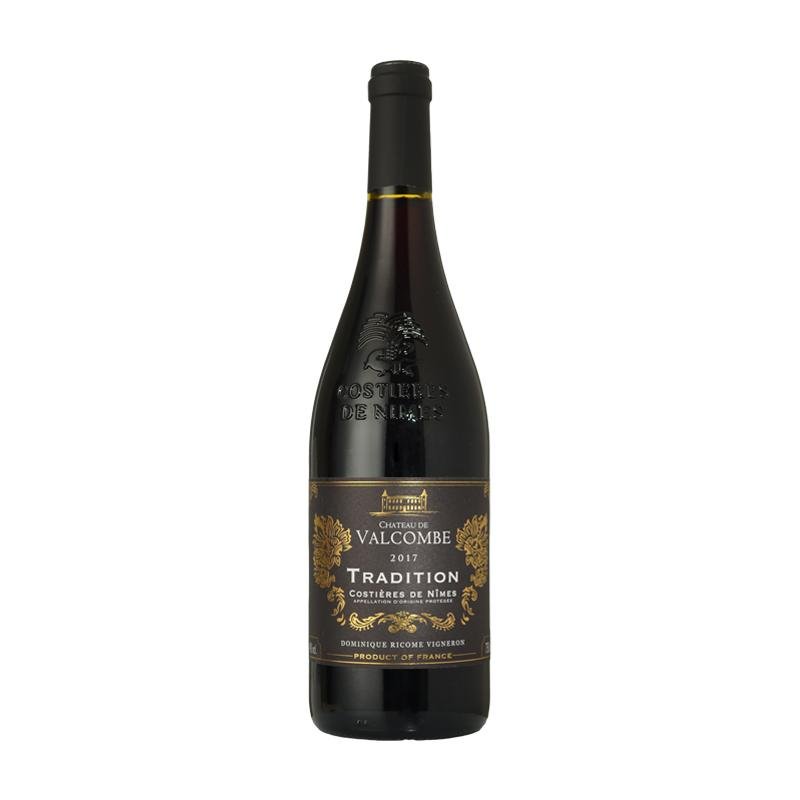 Château de Valcombe Tradition Rouge 2017 - Open Bottle