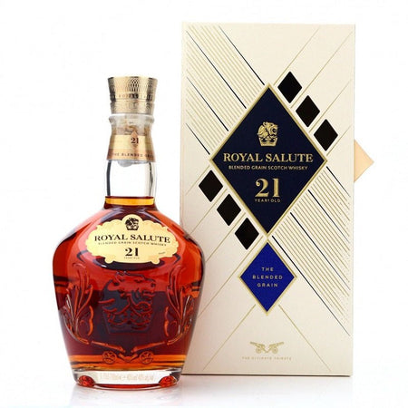 Chivas Regal Royal Salute 21 Years Old Blended Grain Scotch Whisky [King’s Diamond]