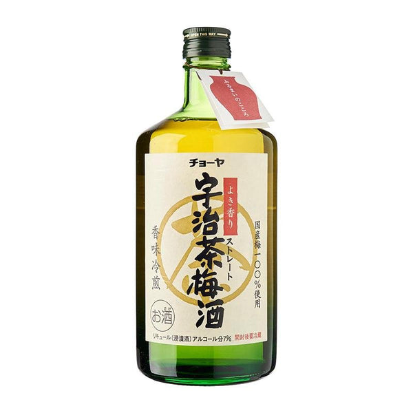 蝶矢 宇治抹茶梅酒 Choya Uji Green Tea Ume-shu - Open Bottle