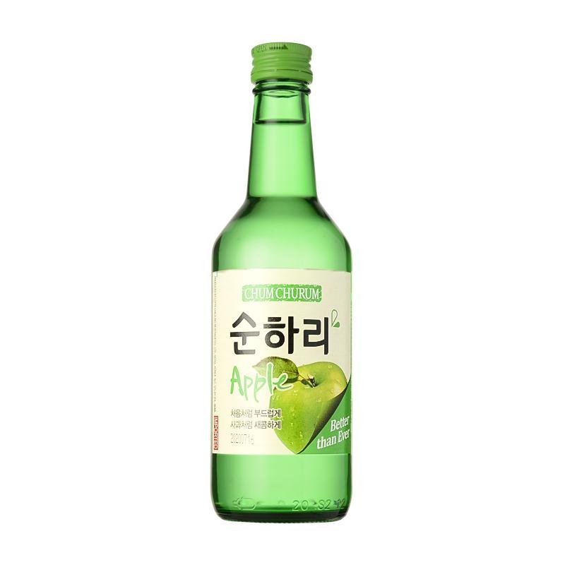 Chum Churum Soju Apple - Open Bottle
