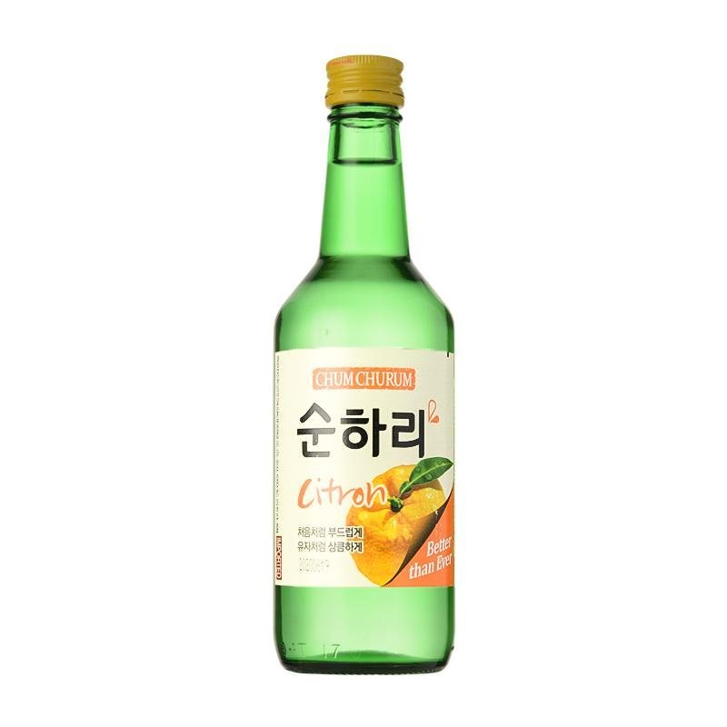Chum Churum Soju Citron - Open Bottle