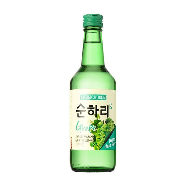 Chum Churum Soju Green Grape - Open Bottle