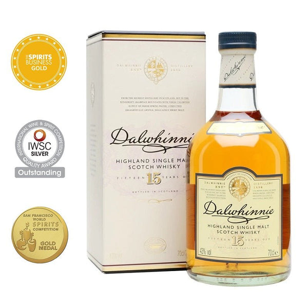 Dalwhinnie 15 Years Old Single Malt Scotch Whisky - Open Bottle