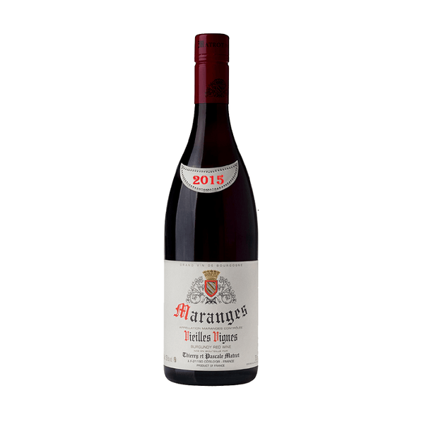 Domaine Thierry & Pascale Matrot Maranges Rouge Vieilles Vignes 2015 - Open Bottle