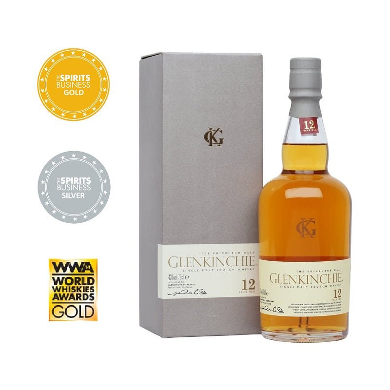 Glenkinchie 12 Years Old Single Malt Scotch Whisky - Open Bottle