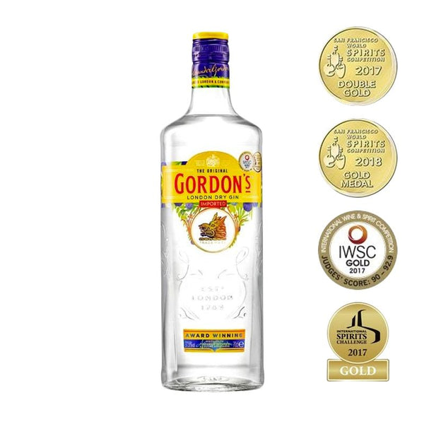 Gordon's London Dry Gin - Open Bottle