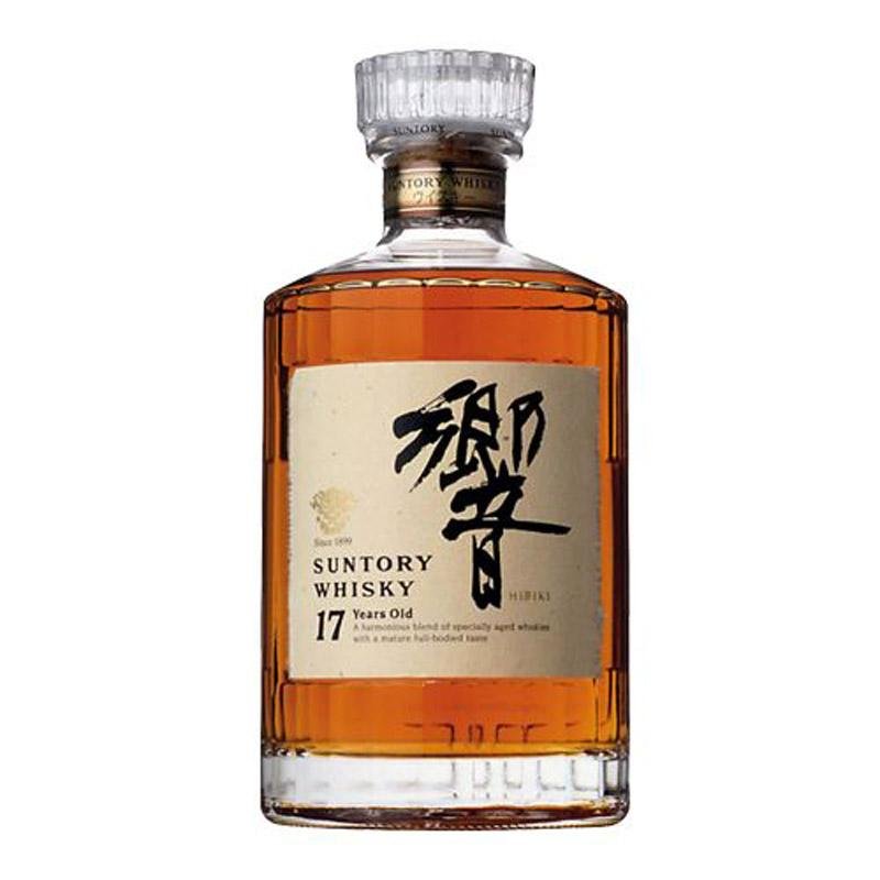 Hibiki 17 Years Old Blended Whisky - Open Bottle