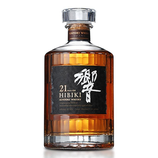 Hibiki 21 Years Old Blended Whisky - Open Bottle