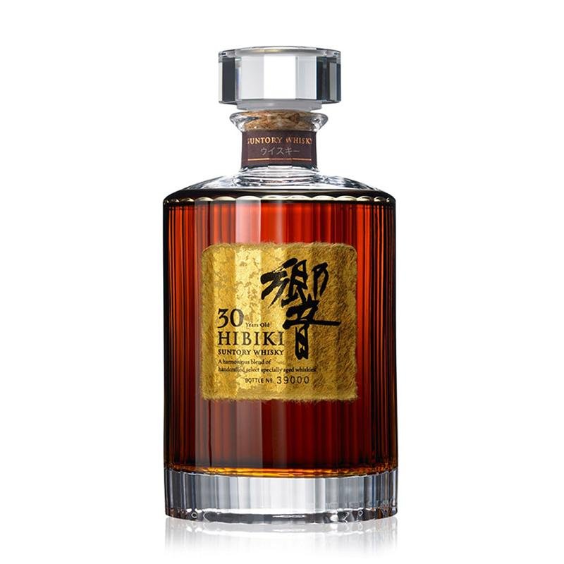 Hibiki 30 Years Old Blended Whisky - Open Bottle