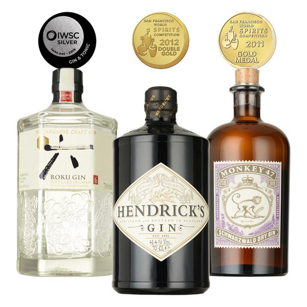 House Party Gin Set (3-Bottle Mixed Pack) - Open Bottle
