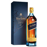 Johnnie Walker Blue Label Blended Scotch Whisky - Open Bottle