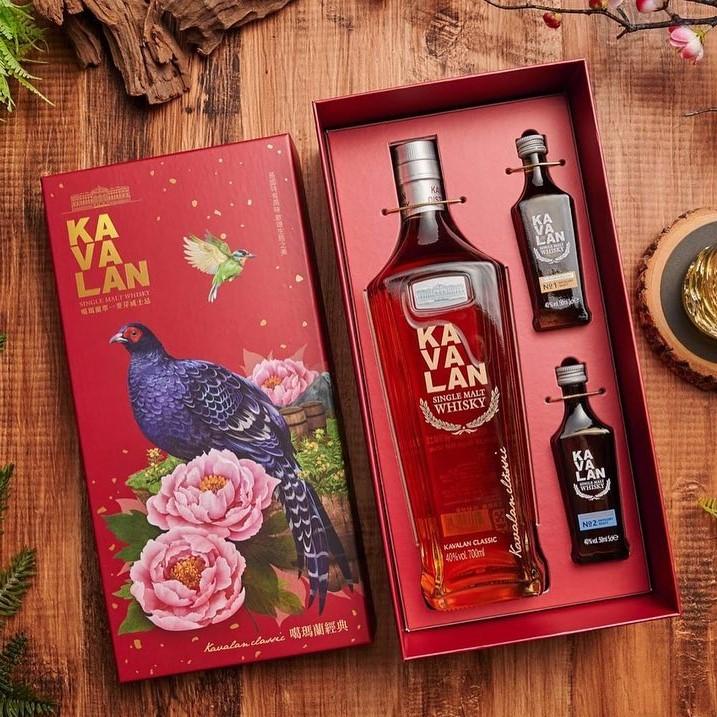 Kavalan Single Malt Whisky Gift Set 噶瑪蘭經典單一麥芽威士忌禮盒 - Open Bottle