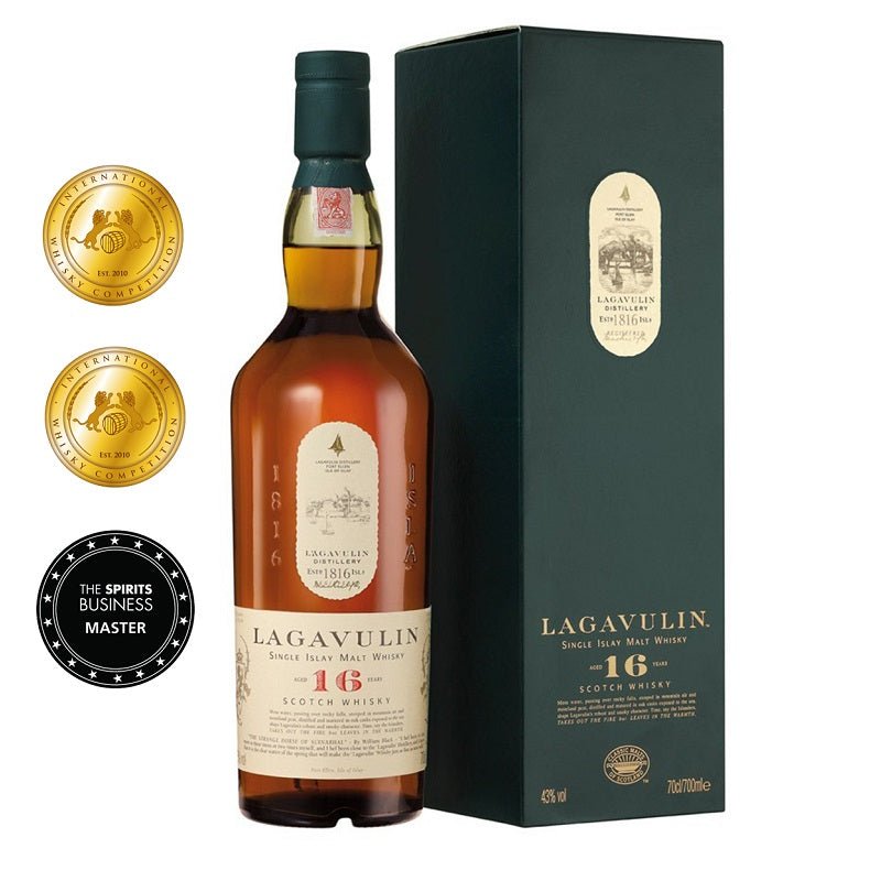 Lagavulin 16 Years Old Single Malt Whisky - Open Bottle