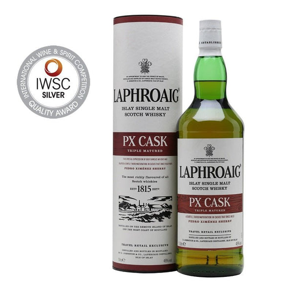Laphroaig PX Cask Triple Matured Single Malt Scotch Whisky - Open Bottle