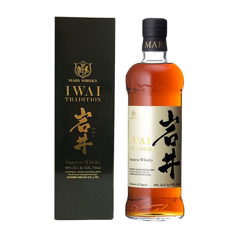 Mars Iwai Tradition Blended Whisky - Open Bottle