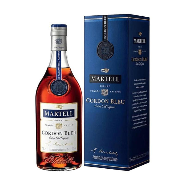 Martell Cordon Bleu Extra Old Cognac - Open Bottle