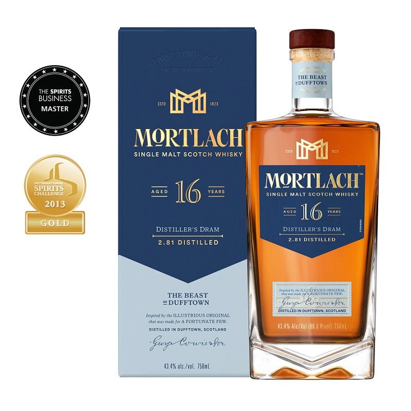 Mortlach 16 Years Old “Distiller's Dram” Single Malt Scotch Whisky - Open Bottle