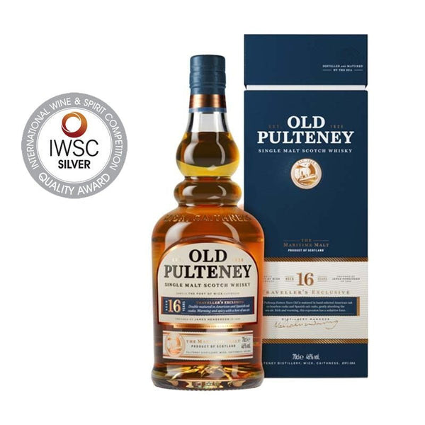 Old Pulteney 16 Years Old Double Cask Single Malt Scotch Whisky - Open Bottle