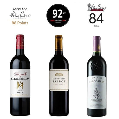 Second Wine of Superb Grand Cru Classé (3-Bottle Mixed Pack)