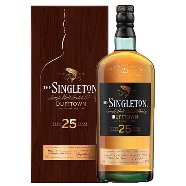 Singleton 25 Years Old Single Malt Scotch Whisky - Open Bottle