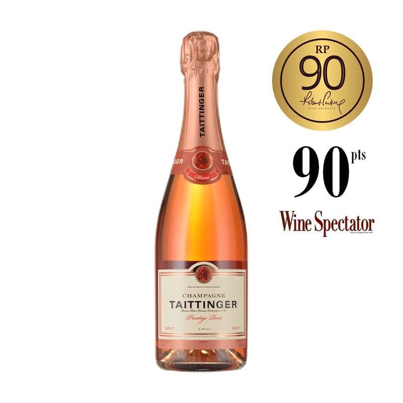 Taittinger Prestige Rosé NV - Open Bottle