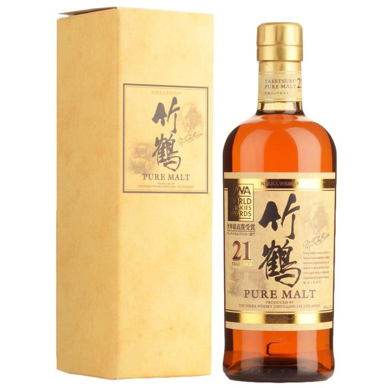 Taketsuru 21 Years Old Pure Malt Whisky - Open Bottle