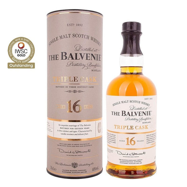 The Balvenie Triple Cask 16 Years Old Single Malt Scotch Whisky - Open Bottle