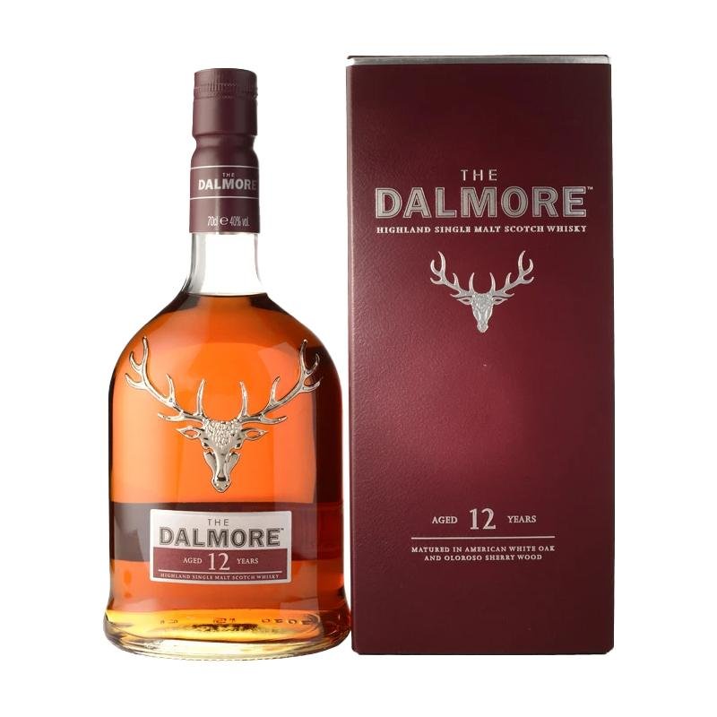 The Dalmore 12 Years Old Single Malt Scotch Whisky - Open Bottle