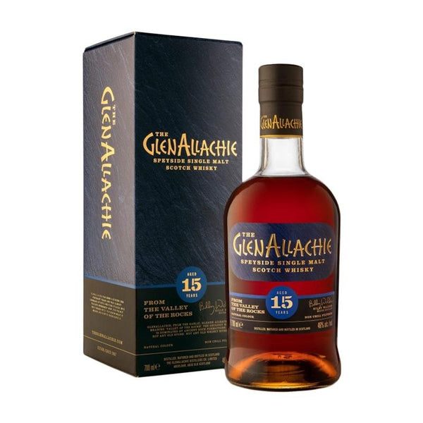 The GlenAllachie 15 Years Old Single Malt Scotch Whisky - Open Bottle