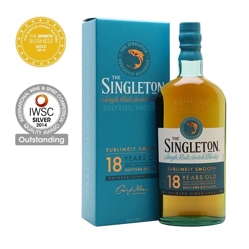 The Singleton of Dufftown 18 Years Old Single Malt Scotch Whisky - Open Bottle